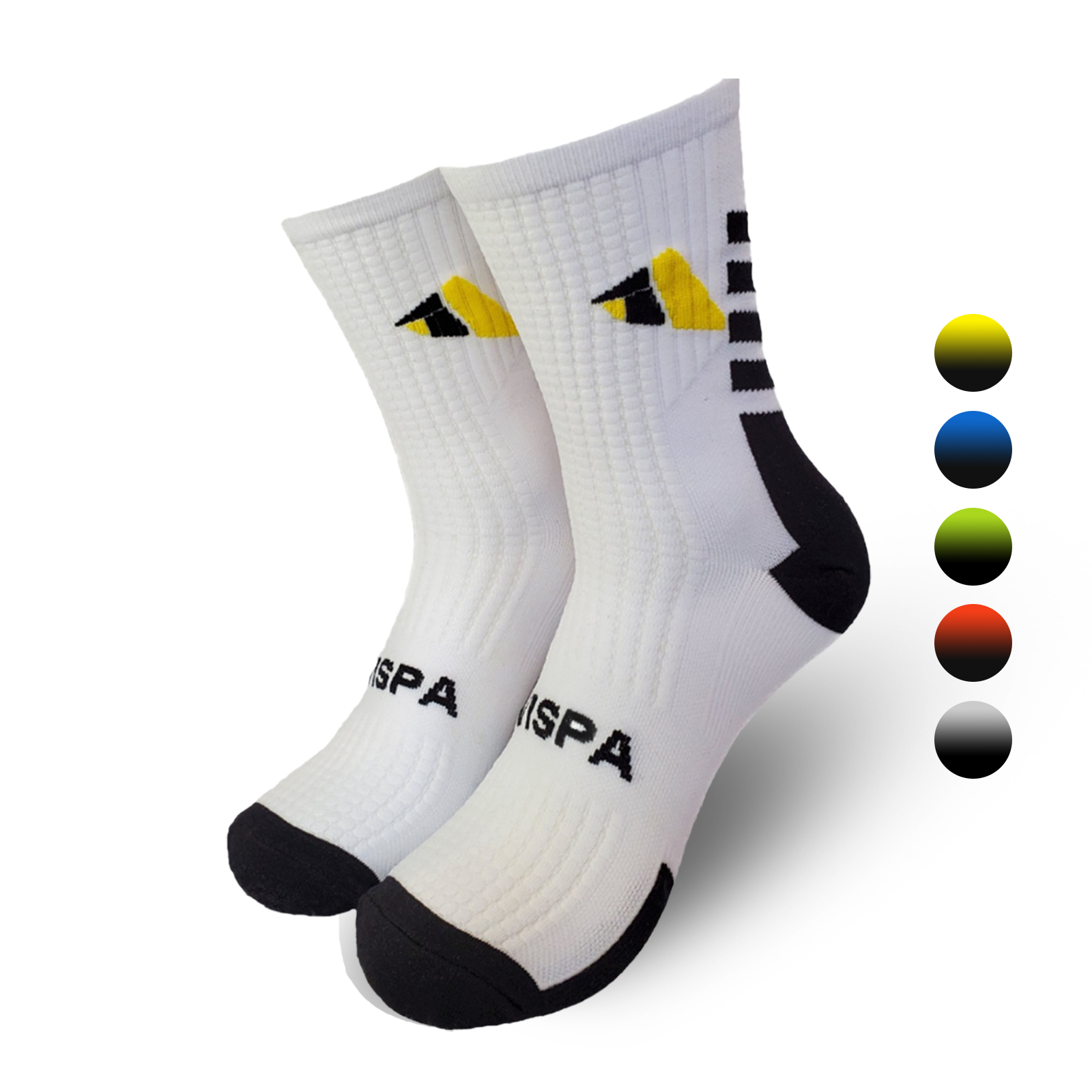 White & Black Socks