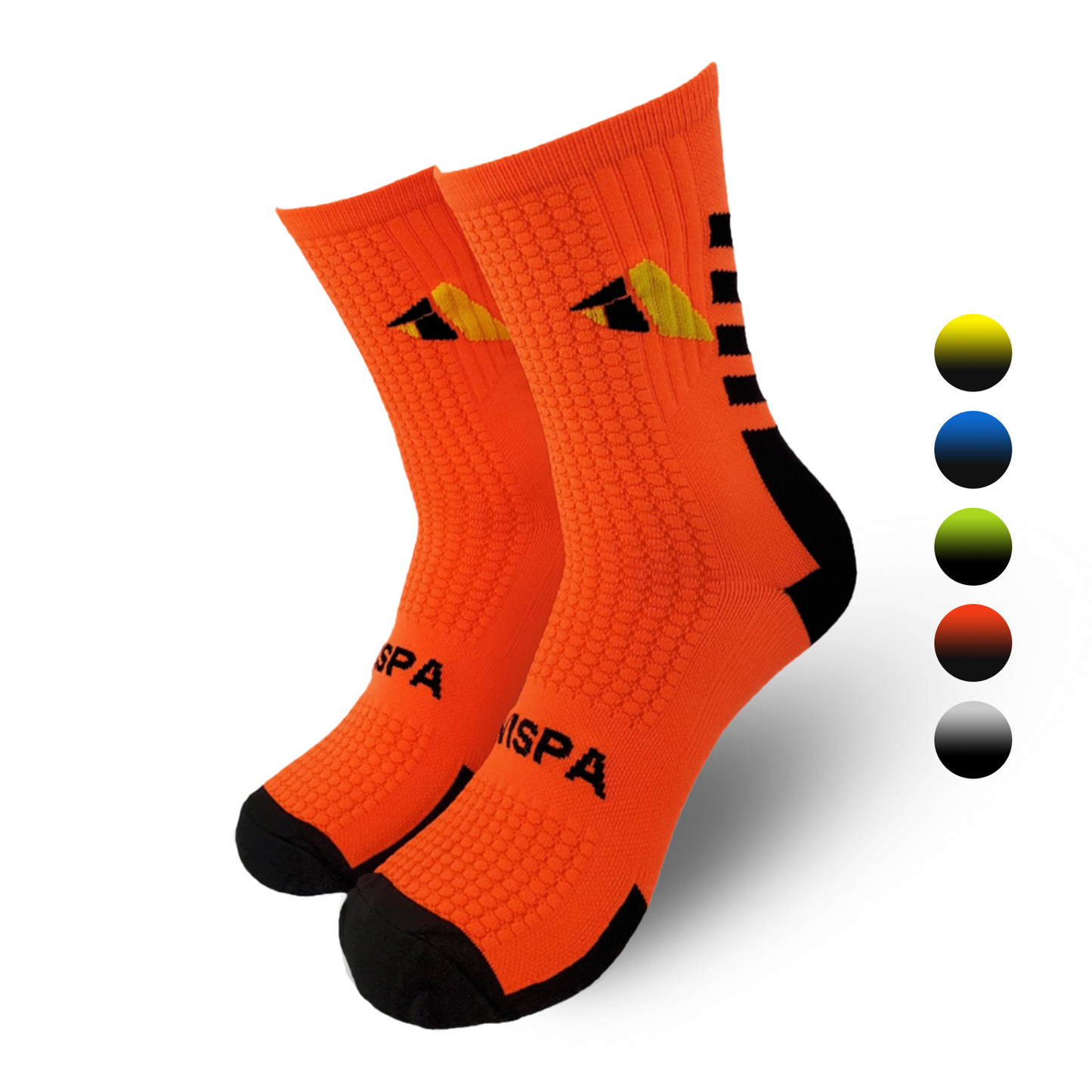 Orange & Black Socks