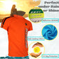 Orange Fitted T-Shirt