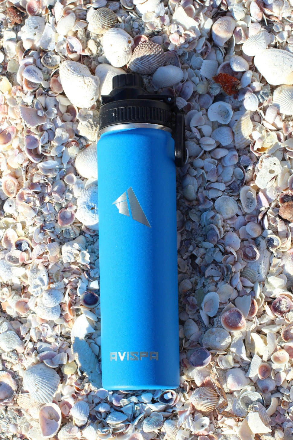 Stainless Steel Water Bottle Navy Blue